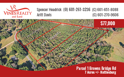 Land For Sale Near Hattiesburg